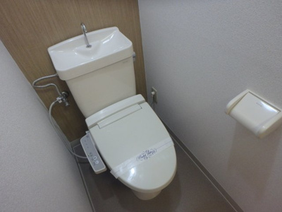 【トイレ】 | ＳＫマンション | 岡山市北区今　SKマンション　1K　トイレ