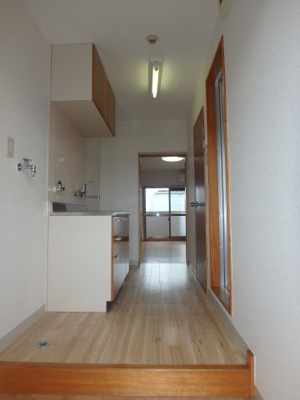 【玄関】 | ＳＫマンション | 岡山市北区今　SKマンション　1K　玄関