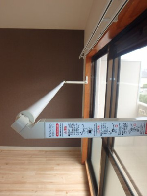 【設備】 | ＳＫマンション | 岡山市北区今　SKマンション　1K　室内物干し