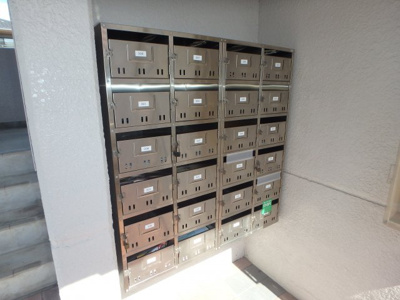 【その他共用部分】 | ＳＫマンション | 岡山市北区今　SKマンション　1K　集合ポスト