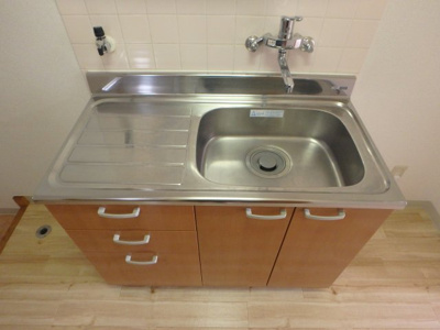 【キッチン】 | ＳＫマンション | 岡山市北区今　SKマンション　1K　キッチン