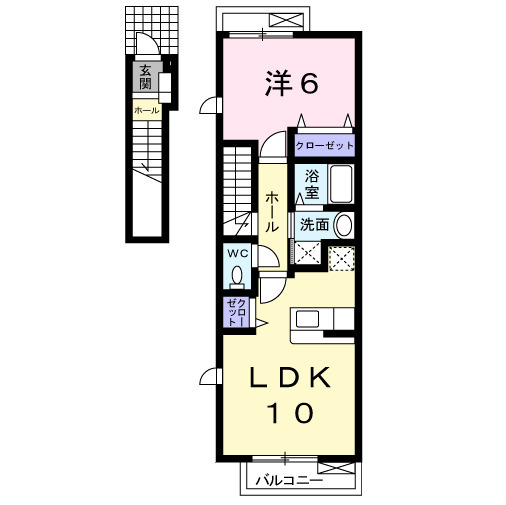メゾンＭＴの間取り