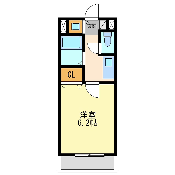 パラシオ塚本IIIの間取り