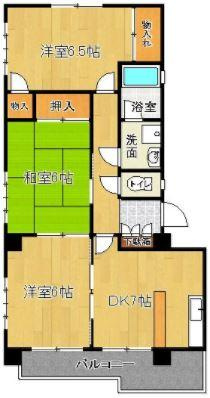 エステートモアの間取り