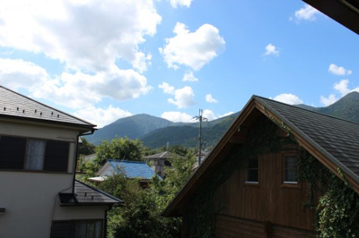 【展望】 | 大津市南小松1594-69 薪ストーブのある戸建て | 比良山系が望めます