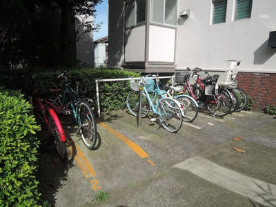 【その他共用部分】 | 宮前平グリーンハイツ８号棟 | 駐輪場