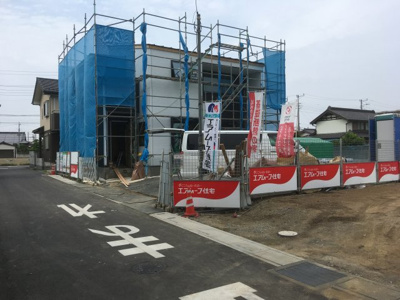 【前面道路含む現地写真】 | 行田市門井町分譲地
