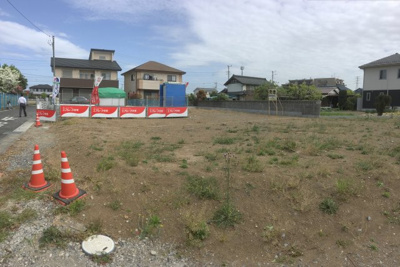 【前面道路含む現地写真】 | 行田市門井町分譲地