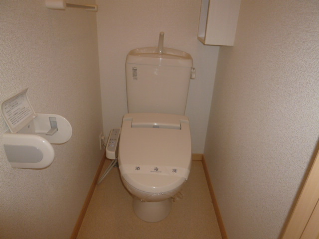 ウエスト　ヴィラのトイレ|ウォシュレット