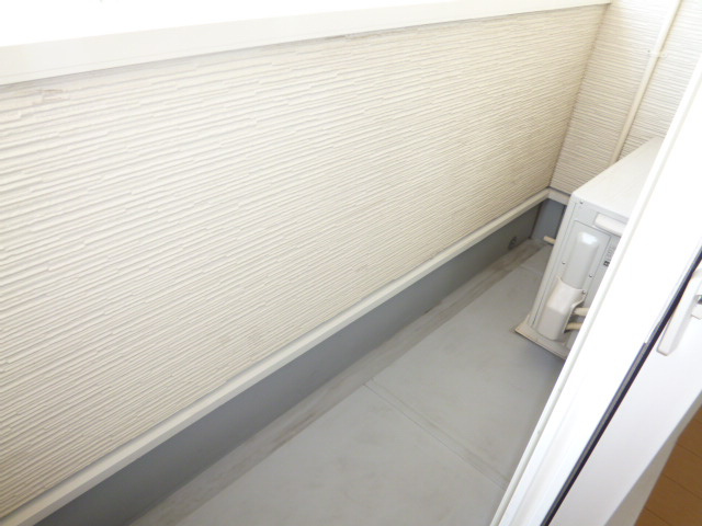 ウエスト　ヴィラのバルコニー