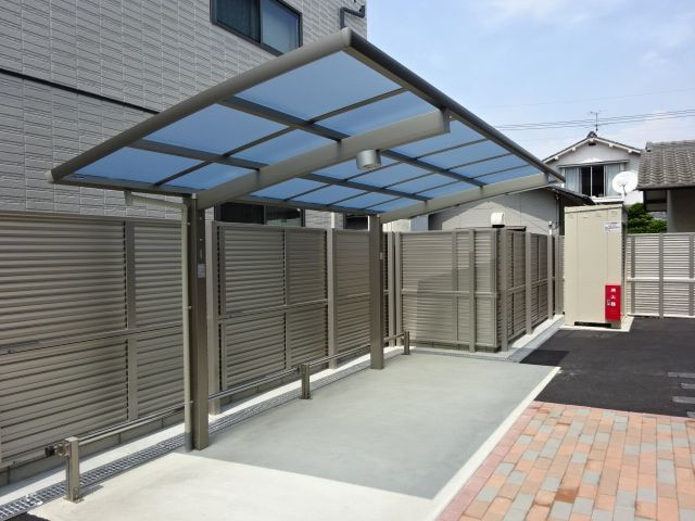 倉敷市浜町１丁目のアパートのその他共用部分|自転車置き場