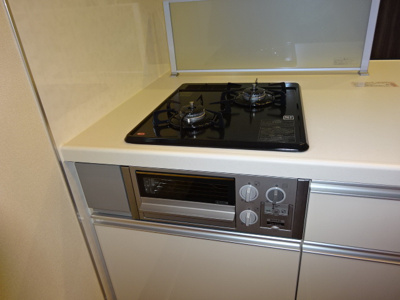 【キッチン】 | セレッソ浜町C | ガスコンロ