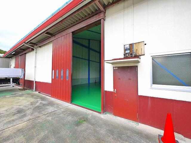 安倍木材団地　2丁目工場Ｂのエントランス