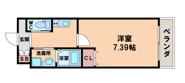 【間取り】 | クローバー・グランデ田辺駅前