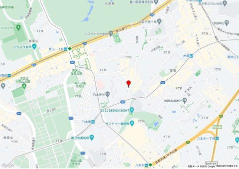 メトロパーク赤坂の地図