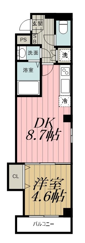 アンブラッセ要町の間取り