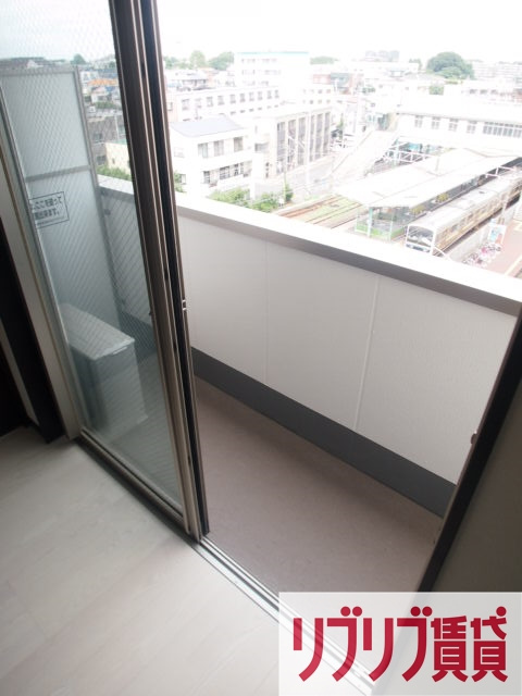 アンブラッセ要町のバルコニー