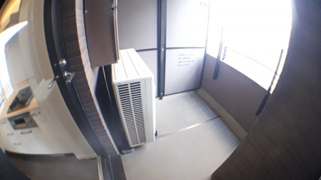 千代田区一番町の賃貸マンションのバルコニー