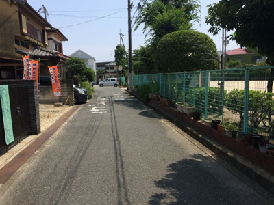 【前面道路含む現地写真】 | 真砂1丁目新築一戸建て