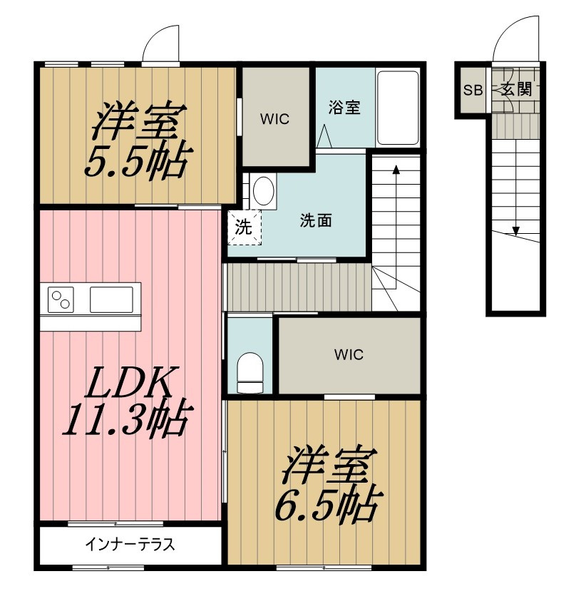 ソフィアの間取り