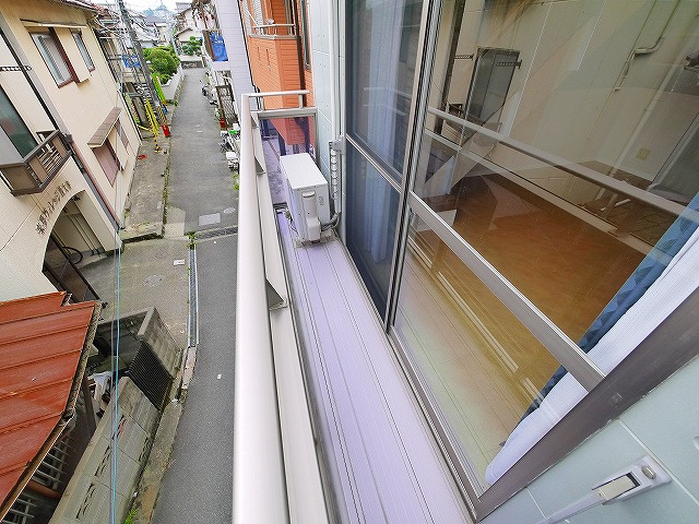 プレジールのバルコニー