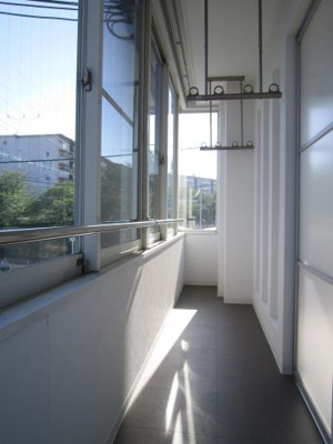 【バルコニー】 | Ｈeights Hirotani | インナーバルコニー