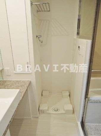 ガリレイ新町　BRAVI不動産の洗面所|【ガリレイ新町】洗濯パン