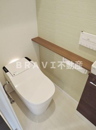 ガリレイ新町　BRAVI不動産のトイレ|【ガリレイ新町】コンパクトで使いやすいトイレです