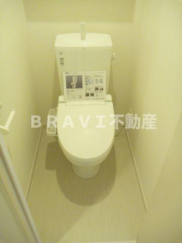 リブリ・アベリア　BRAVI不動産のトイレ|【リブリ・アベリア】シンプルで使いやすいトイレです