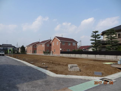 【前面道路含む現地写真】 | さいたま市緑区三室/大型分譲売地全6区画 | 前面道路含む現地写真です
