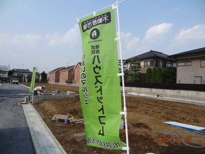 【前面道路含む現地写真】 | さいたま市緑区三室/大型分譲売地全6区画 | 前面道路含む現地写真です