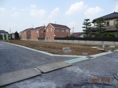 【前面道路含む現地写真】 | さいたま市緑区三室/大型分譲売地全6区画 | 前面道路含む現地写真です