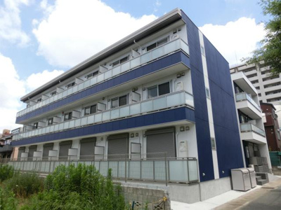 【外観】 | エルスタンザ船橋 | エルスタンザ船橋　軽量鉄骨造３階建