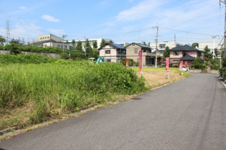 【周辺】 | 分譲地全体を南西側から