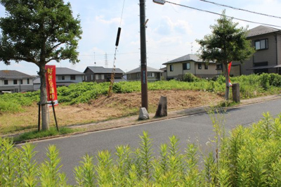【外観】 | 大津市仰木の里東5丁目　新築 | 2017年7月撮影、2号地外観