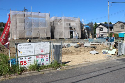 【外観】 | 大津市仰木の里東5丁目5　新築戸建 | 2017年10月撮影、6号地外観