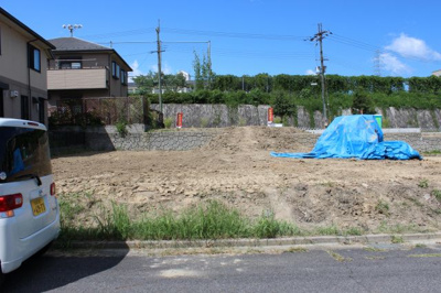 【外観】 | 大津市仰木の里東5丁目5　売土地 | 2017年9月撮影、5号地外観