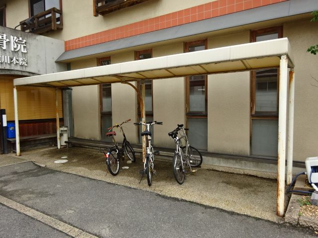 倉敷市中央１丁目のアパートのその他共用部分|自転車置き場