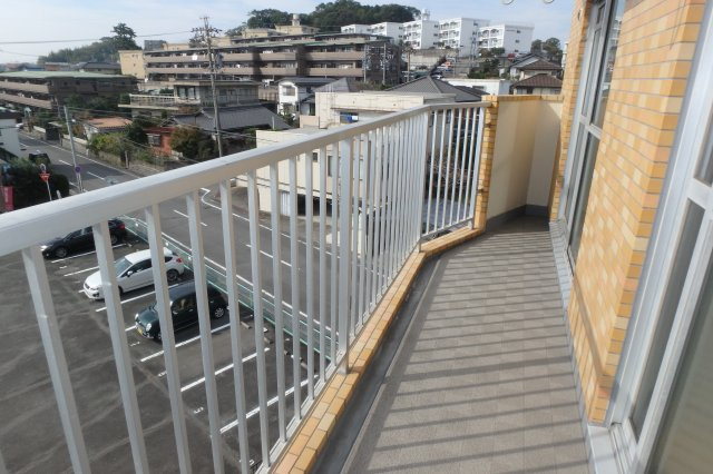 パインハイツのバルコニー
