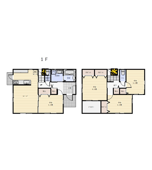 【間取り】 | グレイスヴィラ | 『グレイスヴィラＡ』