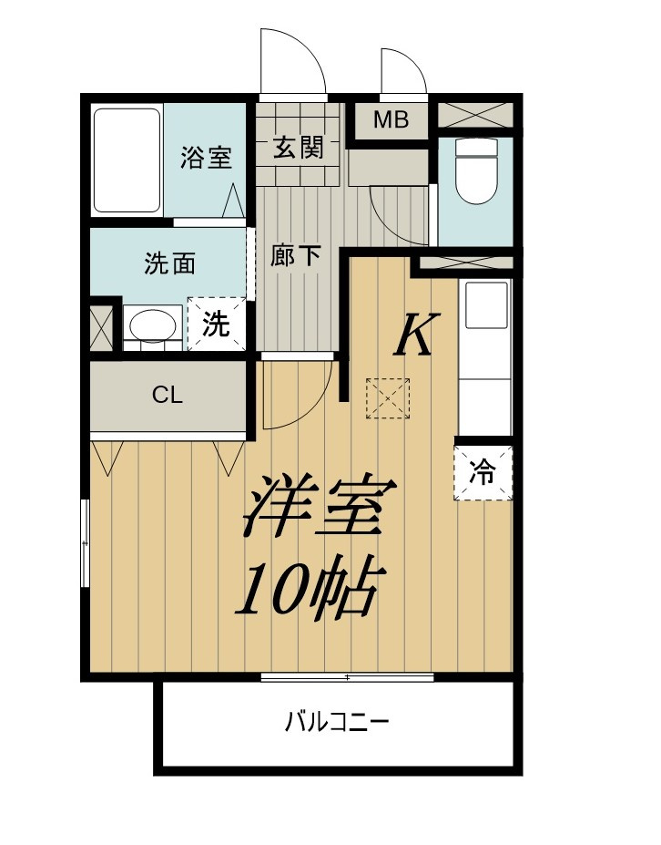 Blanche(ブランシェ)の間取り