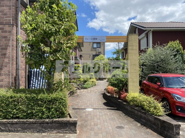 クレール萱振Bのエントランス