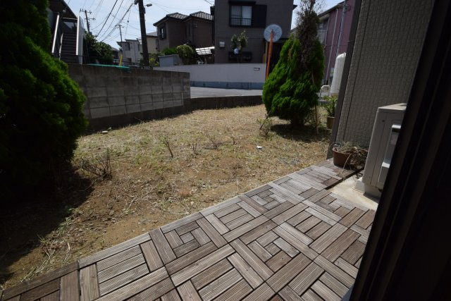 ブリーズ東海神のバルコニー|南向きのお部屋です