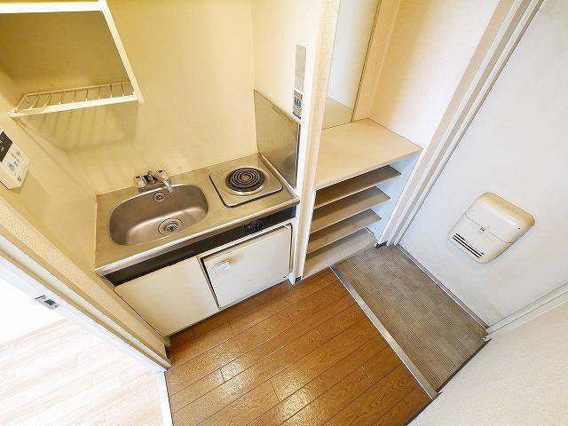 シティパレス21西大寺Part1のキッチン|お料理しやすいキッチンです