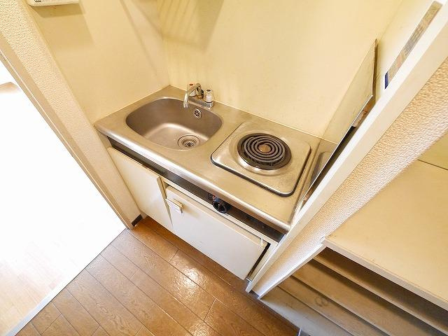 シティパレス21西大寺Part1のキッチン|使いやすいキッチンです