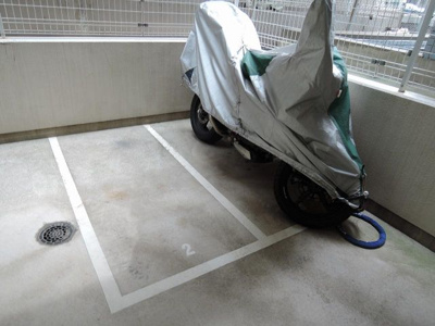 【その他共用部分】 | プリミテージュ新横浜 | バイク置場