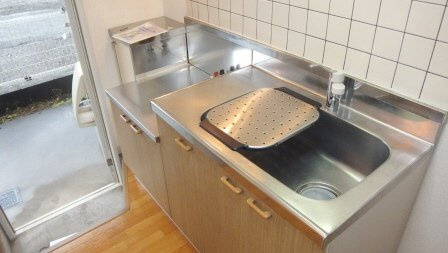 エミネンス高谷のキッチン|ガスコンロ設置可キッチンです