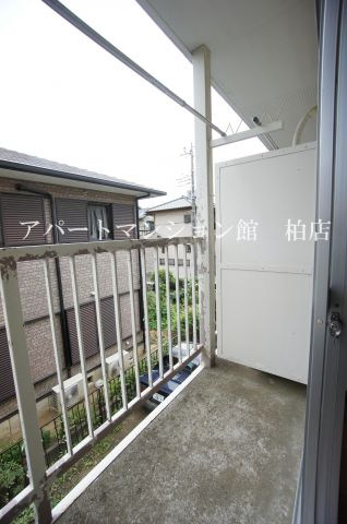 メゾン・リュミエールⅡのバルコニー