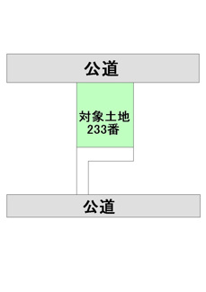 【土地図】 | 成松売地　