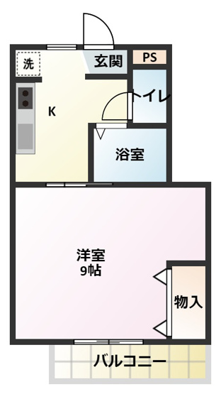 【間取り】 | 新井コーポⅡ | ＜新井コーポⅡ＞